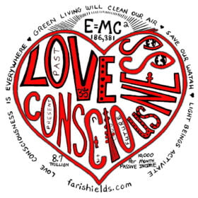 love consciousness red heart